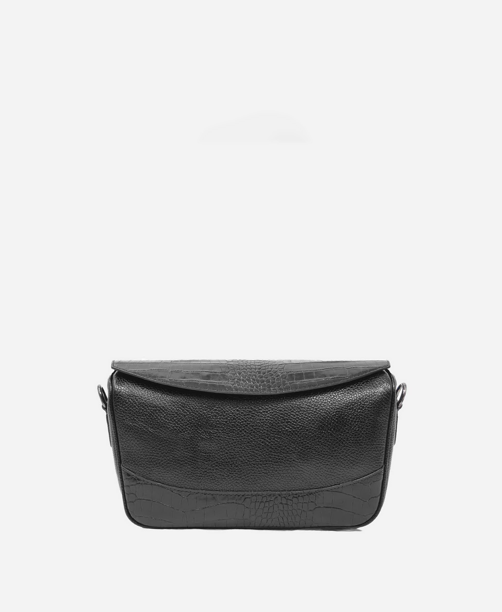 کیف زنانه 5203 شناسه 2904 ترکیبی مشکی کروکودیل