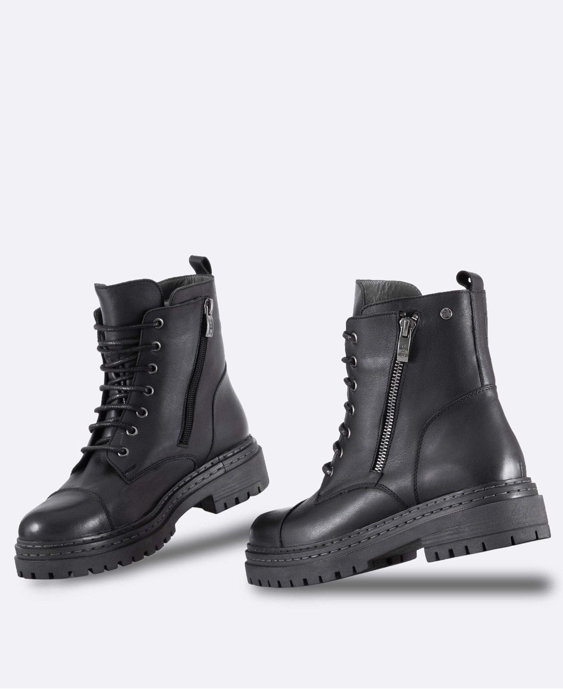 نیم بوت زنانه 879 شناسه 6019 چرم طبیعی