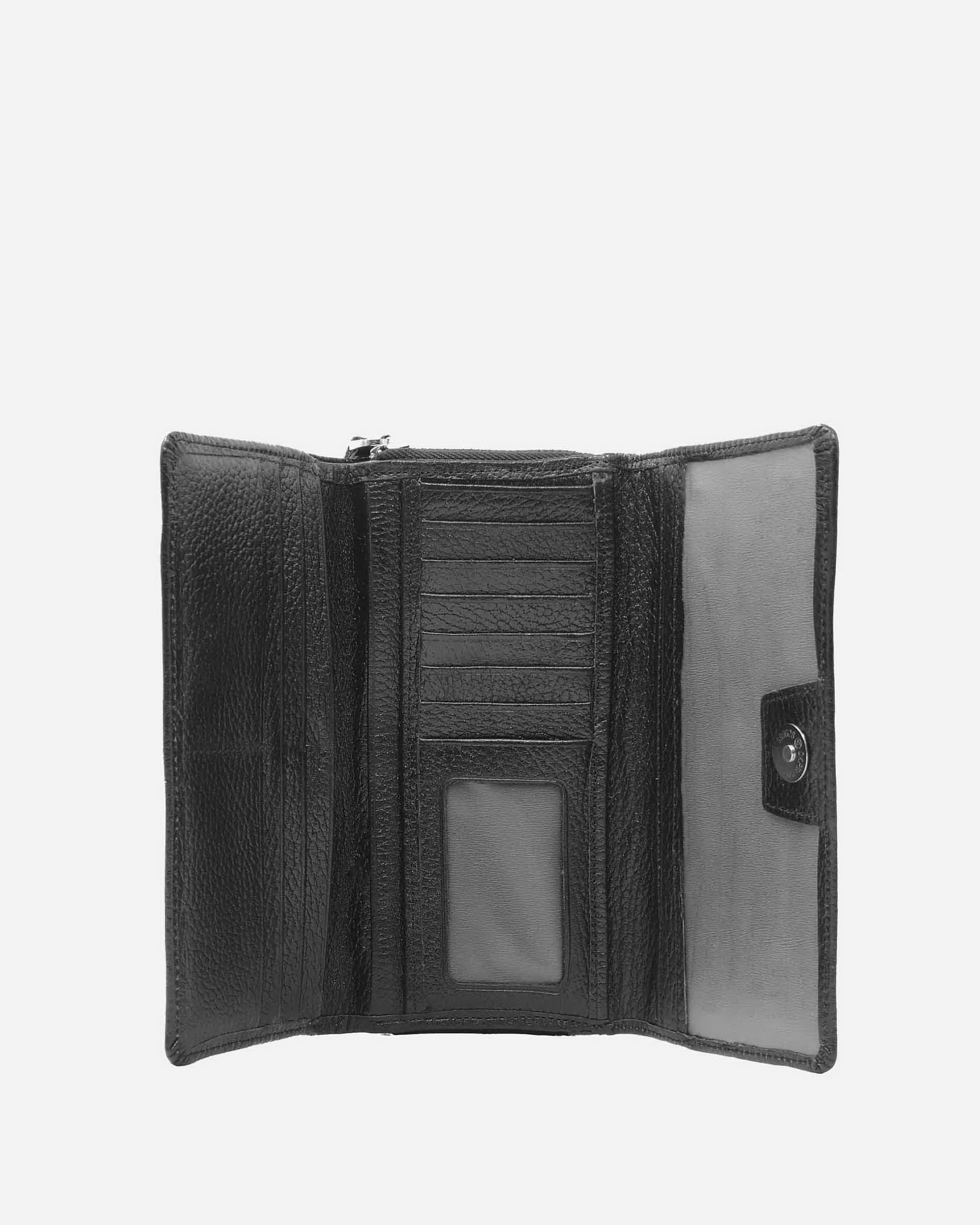کیف پول زنانه 254 شناسه 2566 چرم طبیعی
