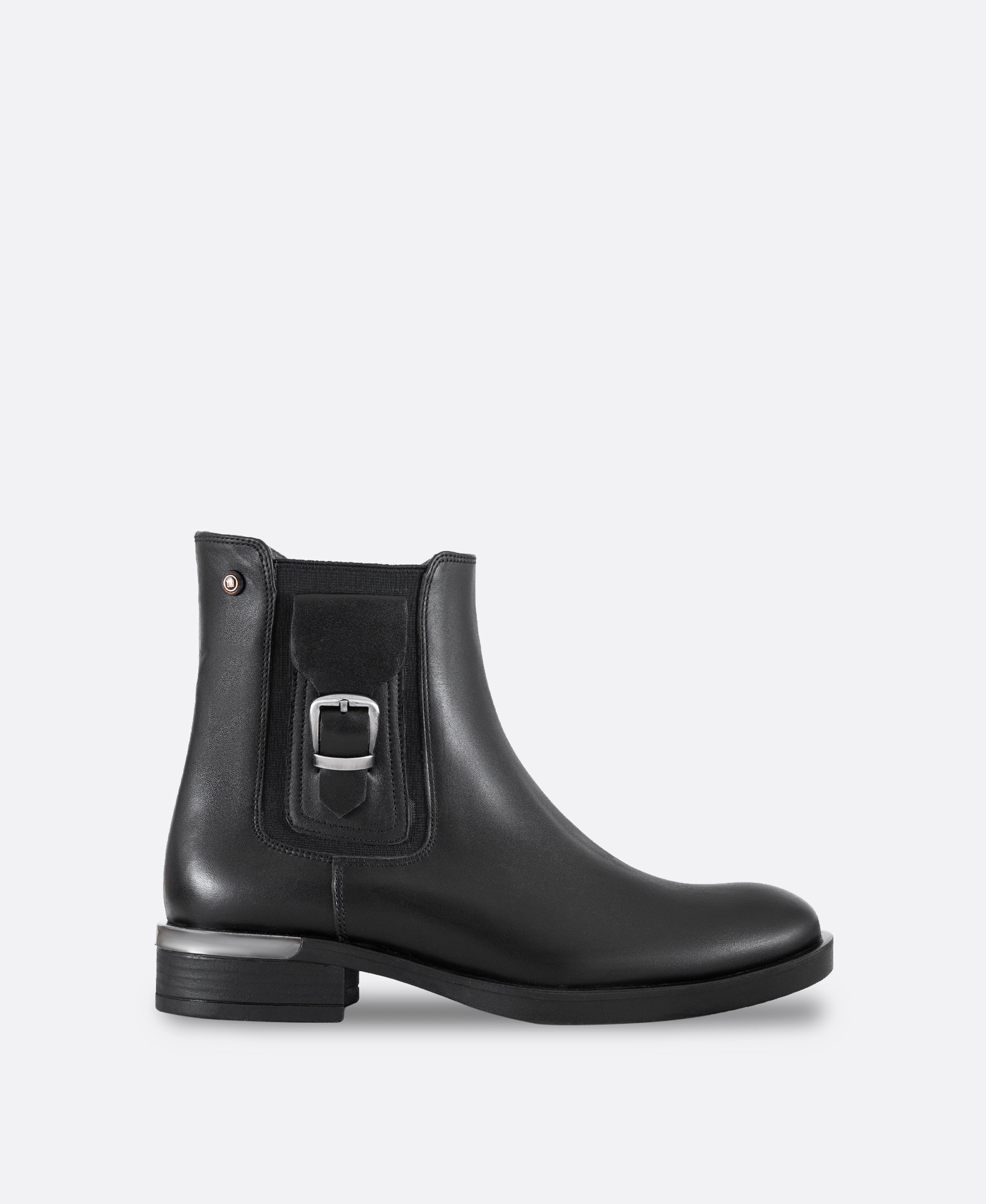 نیم بوت زنانه 423 شناسه 6482 چرم طبیعی