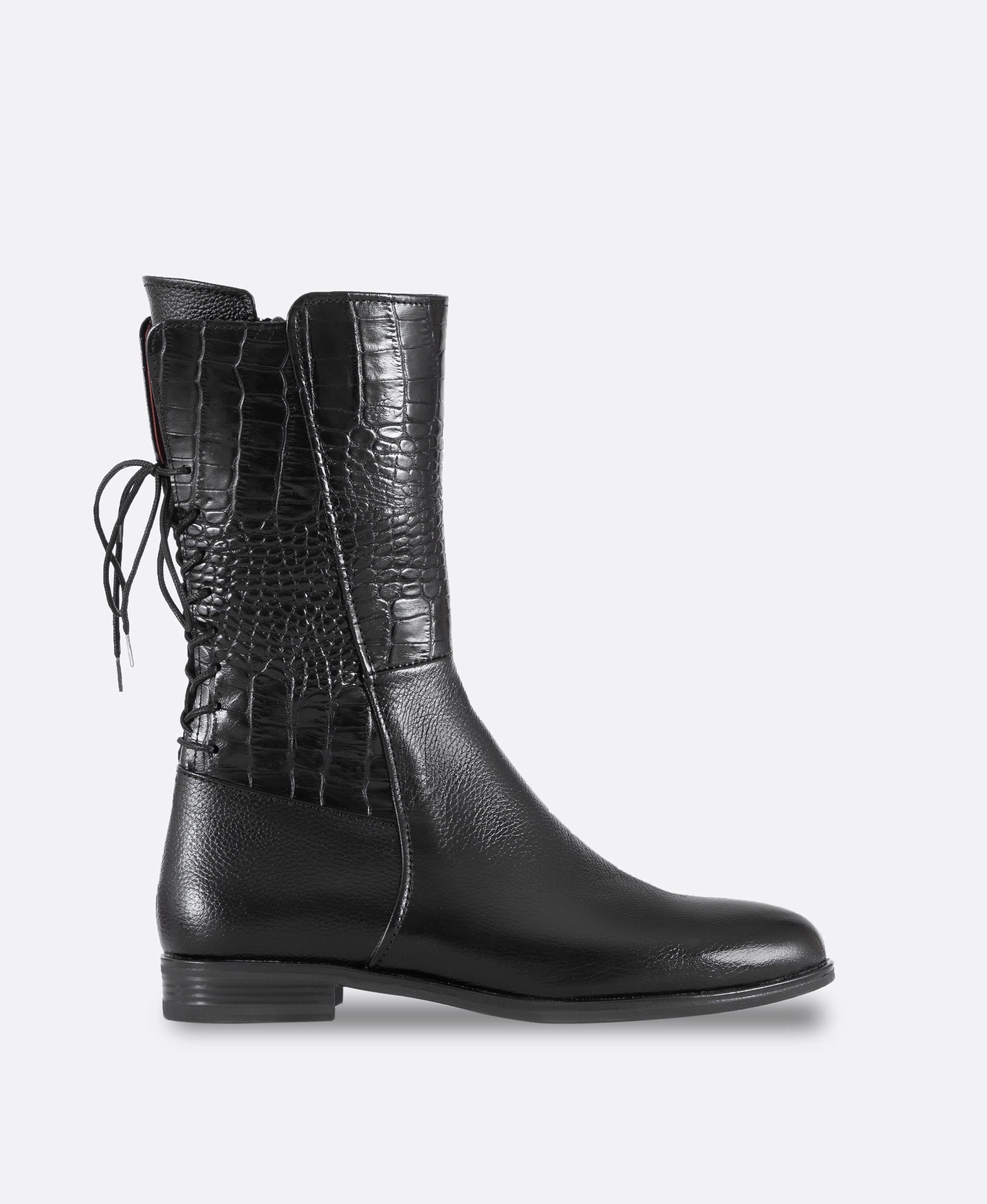 نیم بوت زنانه 1421 شناسه 6116 چرم طبیعی