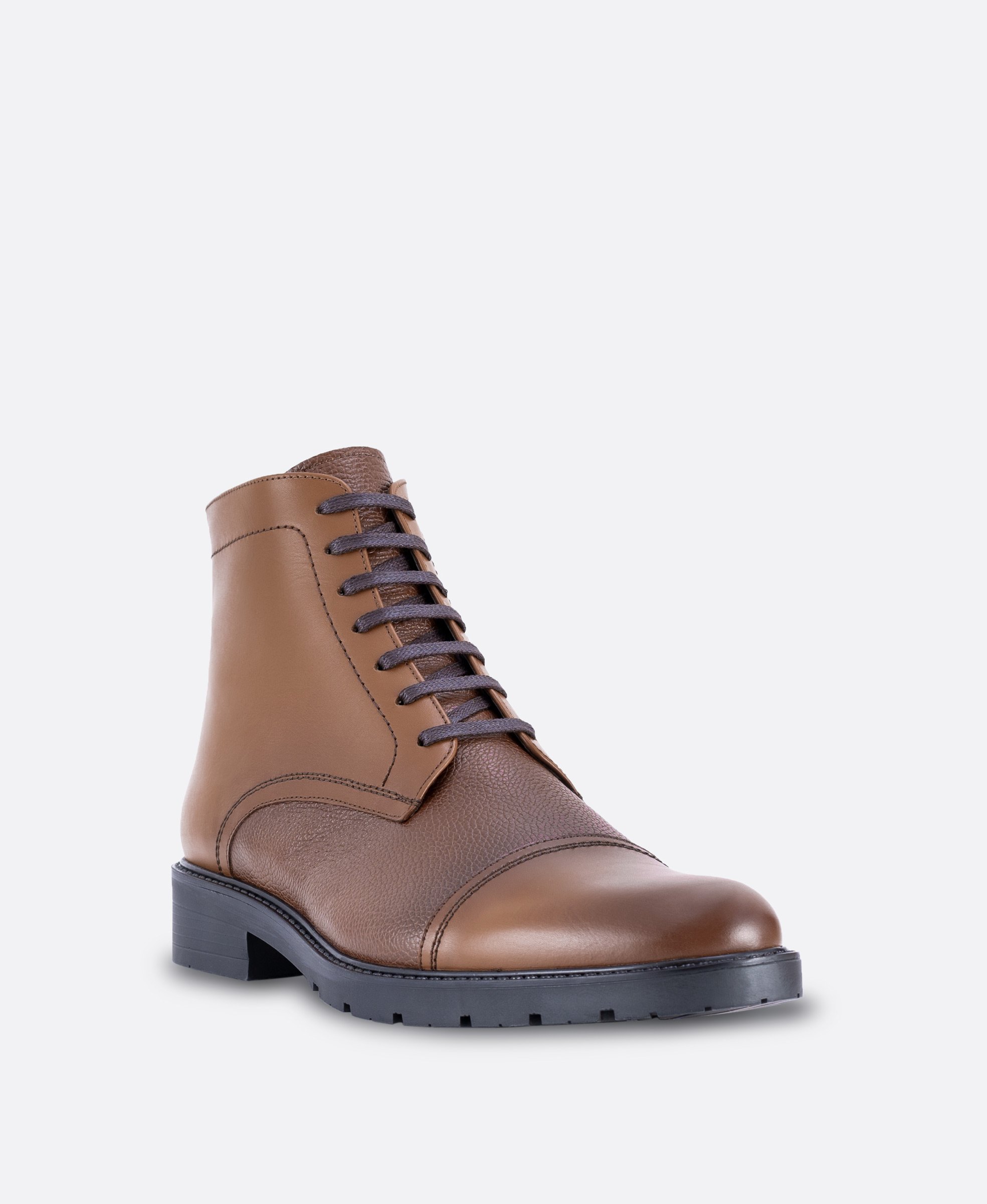 نیم بوت مردانه 10453 شناسه 3504 چرم طبیعی