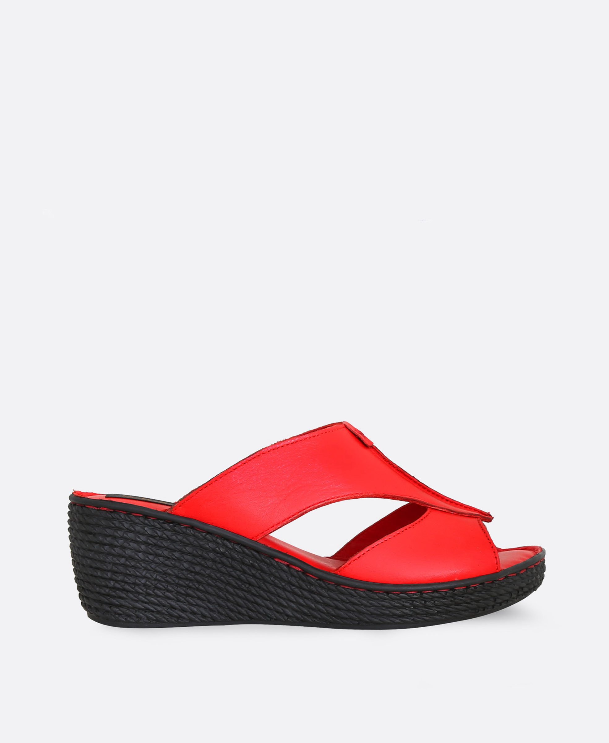 صندل زنانه سافرون شناسه 0342 چرم طبیعی