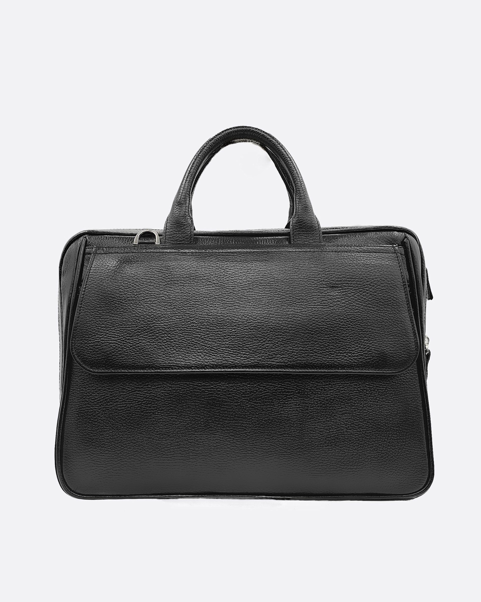 کیف اداری 404 شناسه 5986 چرم طبیعی مشکی فلوتر